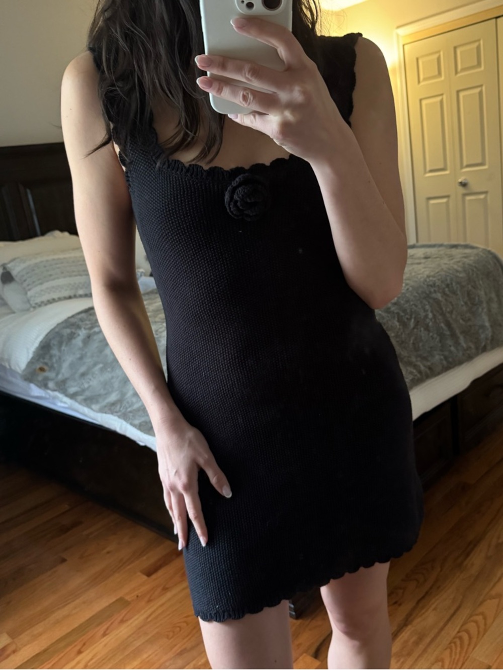 BRAND NEW Black Knit Dress